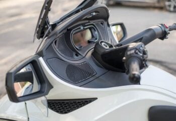 Dashboard Trike or tricycle vehicle Spyder.