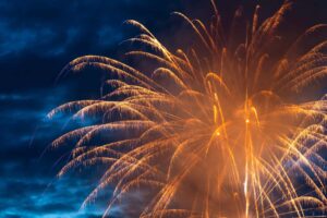fireworks on july fourth