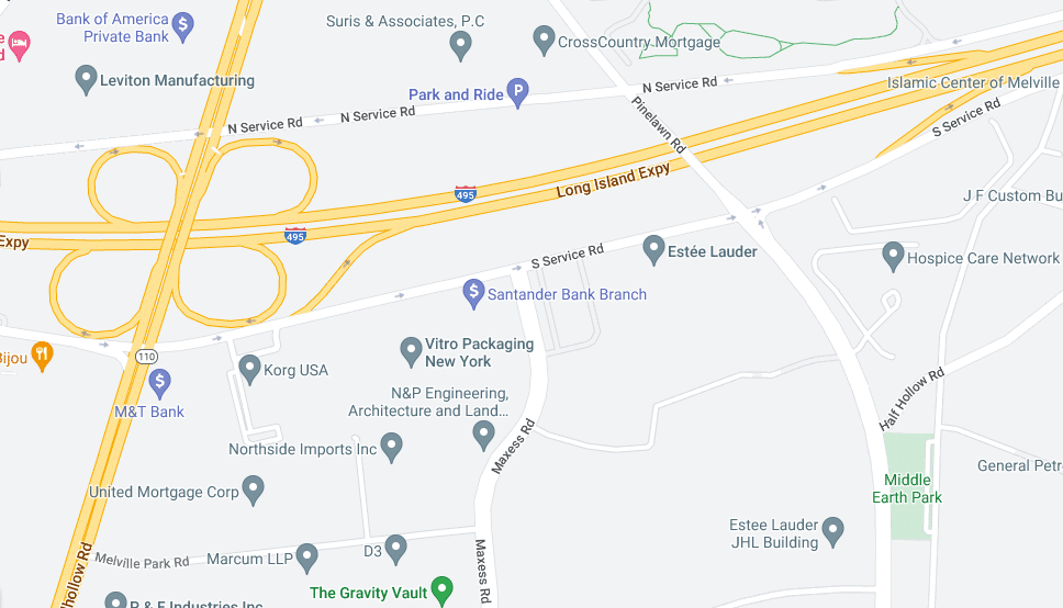 Express Drive South at Maxess Road