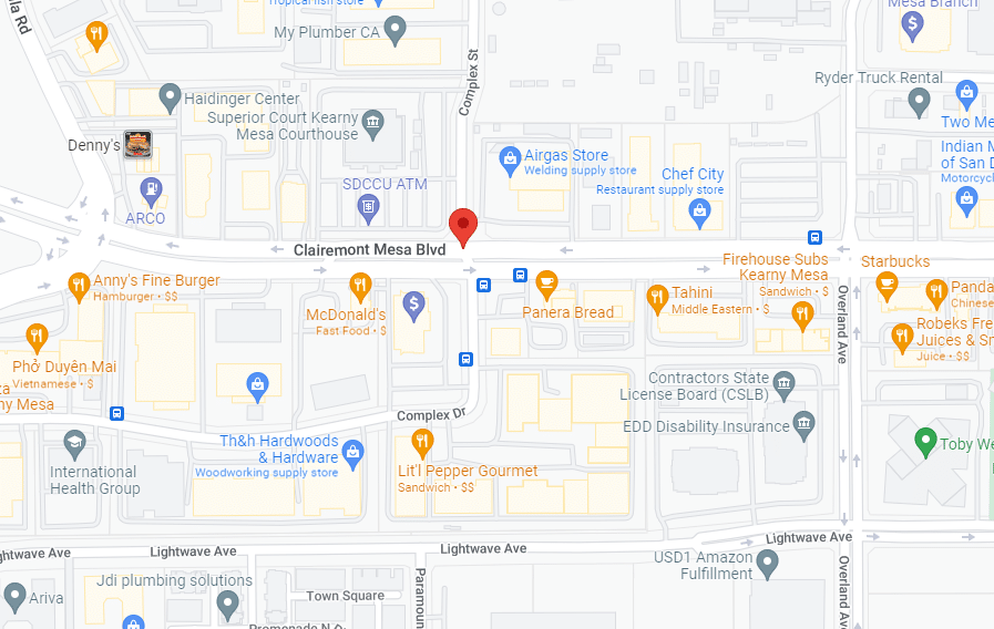 9000 block of Clairemont Mesa Boulevard
