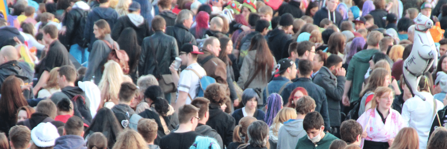 people in crowd