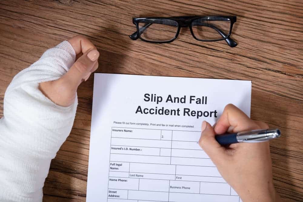 Slip and Fall Incident Reports