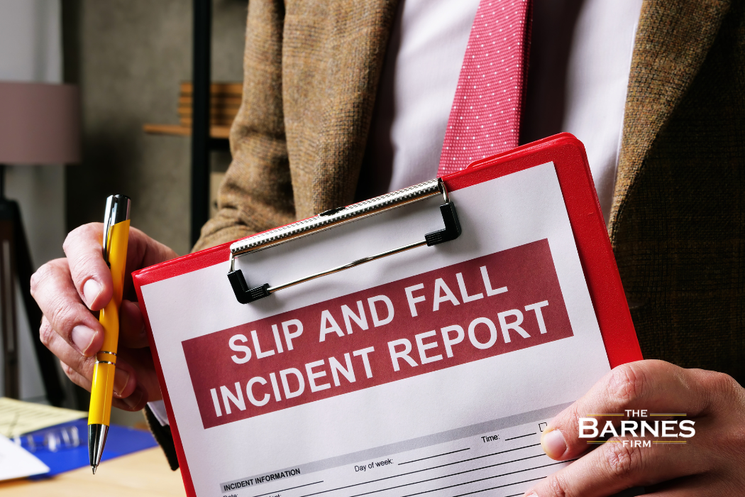 slip and fall incident report in san diego