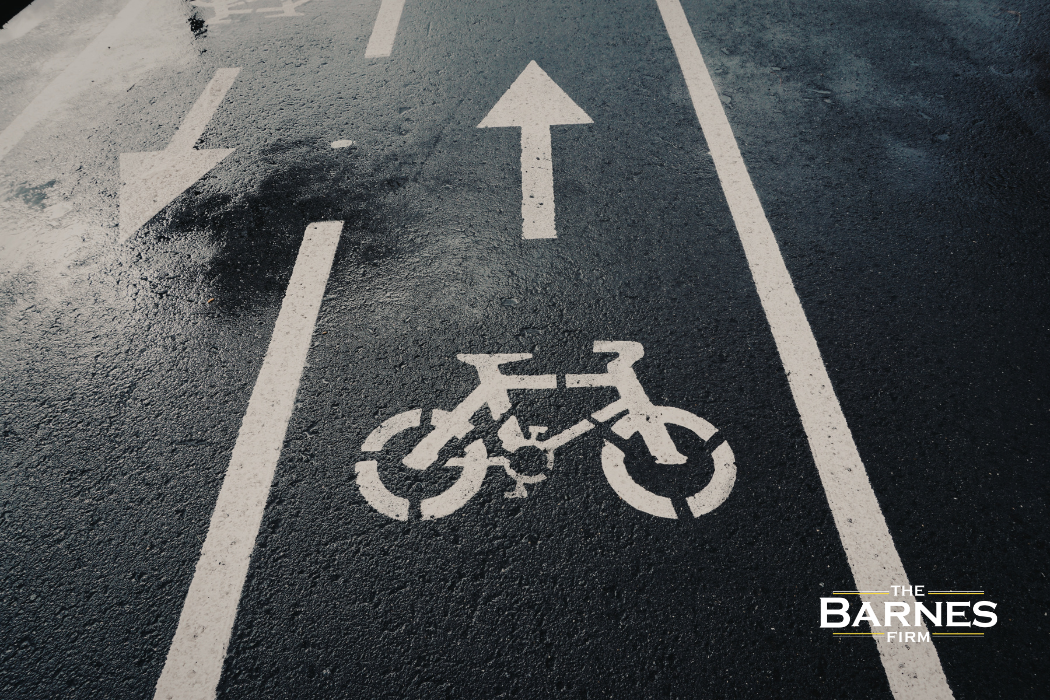 Bike lane in San Diego